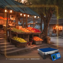 Smart and Dynamic Weighing Scale with Price Counting capacity up to 50 kg